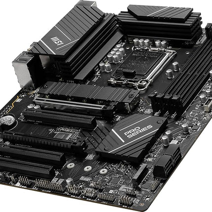 MSI PRO B760-P WiFi DDR4 ProSeries Motherboard (Supports 12th/13th Gen Intel Processors, LGA 1700, DDR4, PCIe 4.0, M.2, 2.5Gbps LAN, USB 3.2 Gen2, Wi-Fi 6E, ATX)