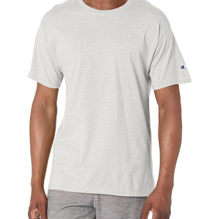 Champion mensT0223Classic Jersey T-Shirt Short Sleeve Shirt - Gray - S