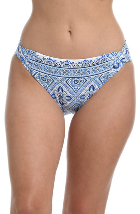 La Blanca Women's Standard Side Shirred Hipster Sw