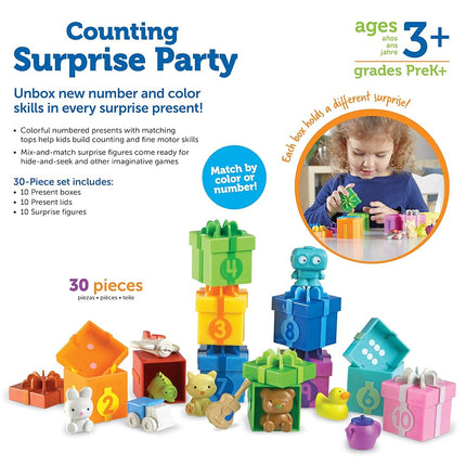 Learning Resources LER6803 Counting Surprise Party