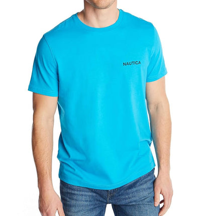 Nautica Men's Short Sleeve Solid Crew Neck T-Shirt
