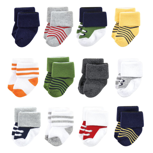 Luvable Friends Baby, Athletic 12-Pack, Unisex New
