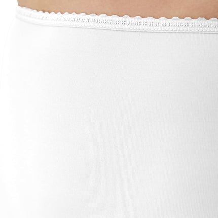 Bali Womens Skimp Skamp Brief, 3-Pack, 9, White/White/White