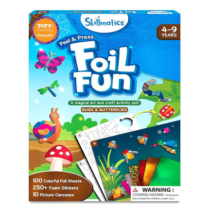 Skillmatics Foil Fun Bugs & Butterflies, Foil Art,