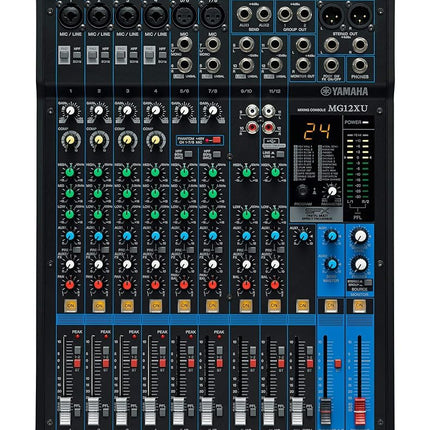 Yamaha MG12XU 12-Input 4-Bus Mixer with Effects