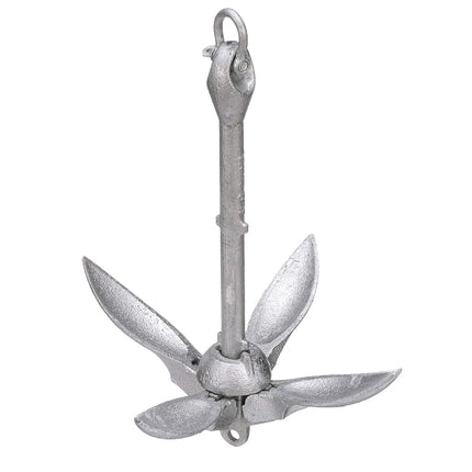 SEACHOICE Folding Grapnel Anchor 3-1/2 lbs. 41000, One Size, Steel