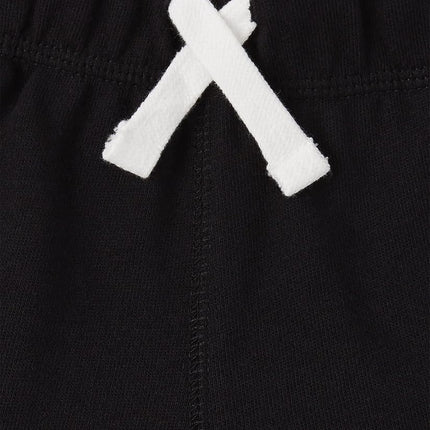 The Children's Place Lote de 3 pantalonetas de felpa francesa para niños, varios colores, 4