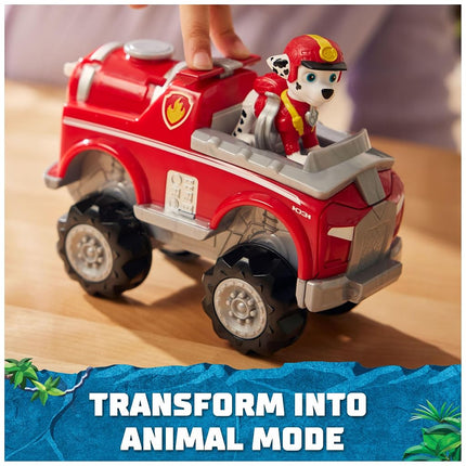 Paw Patrol Jungle Pups, Marshall Elephant Vehicle, Toy Truck with Collectible Action Figure, Kids Toys for Boys & Girls Ages 3 and Up