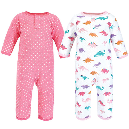 Hudson Baby Unisex Baby Premium Quilted Coveralls,