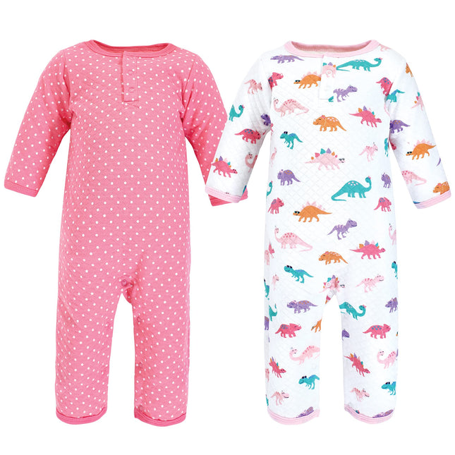 Hudson Baby Unisex Baby Premium Quilted Coveralls,