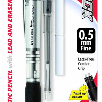 Pentel Quick Dock Mechanical Pencil 0.5Mm