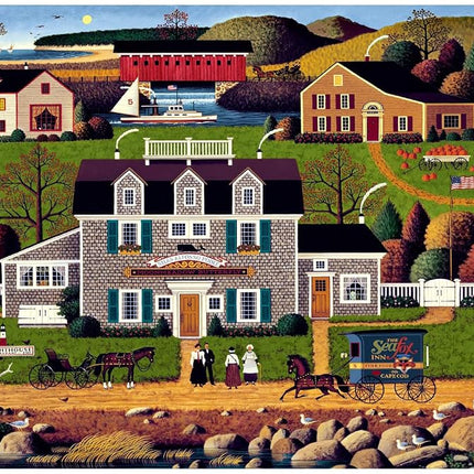 Buffalo Games - Charles Wysocki - Moonmeadow Cove - 1000 Piece Jigsaw Puzzle for Adults Challenging Puzzle Perfect for Game Nights - Finished Puzzle Size is 26.75 x 19.75