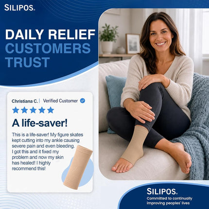 Silipos Achilles Heel Pad, Small/Medium