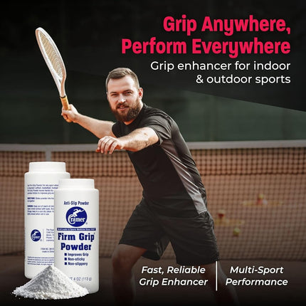 Cramer Firm Grip, Anti-Slip Grip Enhancer Powder for Sweaty Activities, 4 Ounce