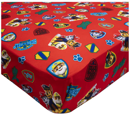 Paw Patrol Toddler Fitted Sheet and Pillow Case Se