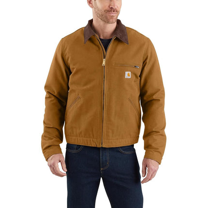 Carhartt Mens Duck Detroit Cotton Insulated Work J