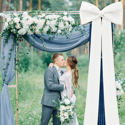 Knitgrip Extra Large Christmas Tree Topper Valentine's Day Wedding Giant Satin Bow Decoration with Long Streamers Giant Oversized Decoration for Tree Holiday Party Door Wall