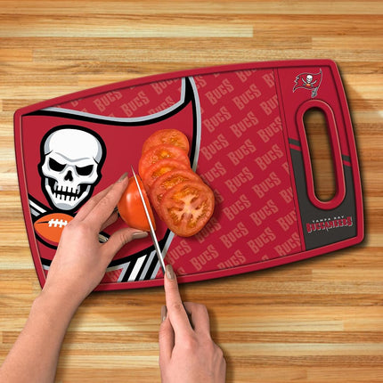 YouTheFan NFL Tampa Bay Buccaneers Logo Series Cutting Board