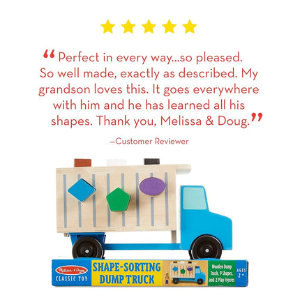 Melissa & Doug Dump Truck