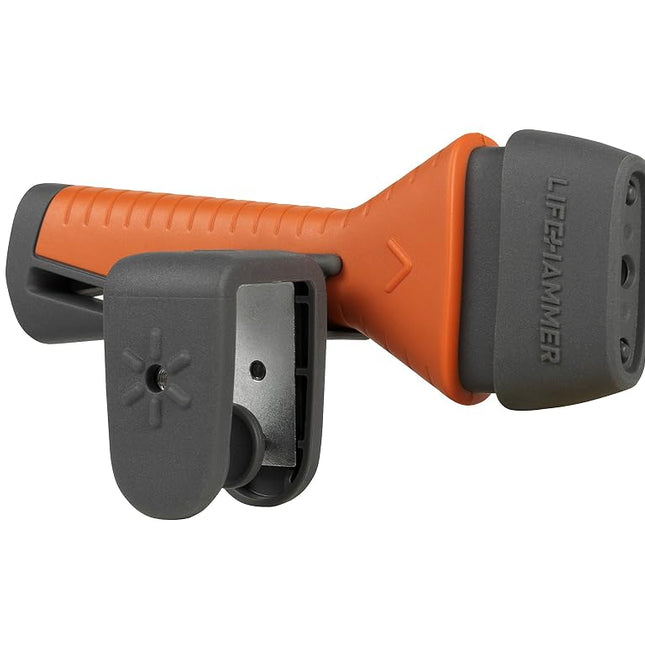 Lifehammer Safety Hammer Evolution - Automatic Emergency Escape and Rescue Hammer with Seatbelt Cutter
