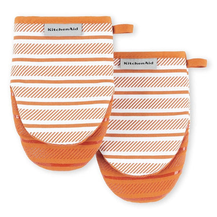 KitchenAid KA Albany MM Mini Oven Mitt Set, 5.5"x8