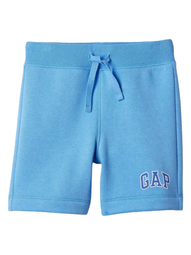 GAP Baby Boys' Logo Shorts, Union Blue, 3-6 Months