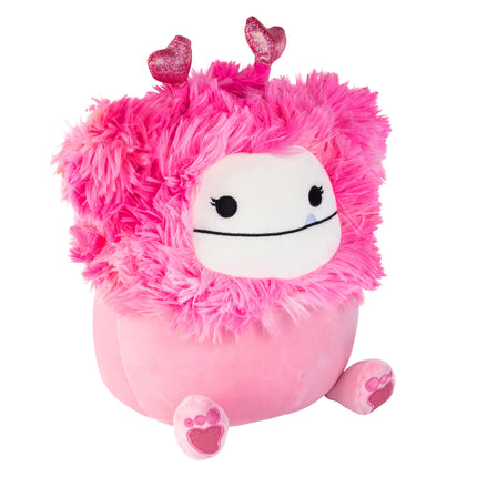 Squishmallow Original de 10 pulgadas, Caparinne la Bigfoot Rosa de San Valentín - Peluche oficial de Jazwares - Suave y Achuchable Juguete de Peluche Coleccionable - Edición Limitada 2026 - Regalo para Niños, Niñas y Pequeños