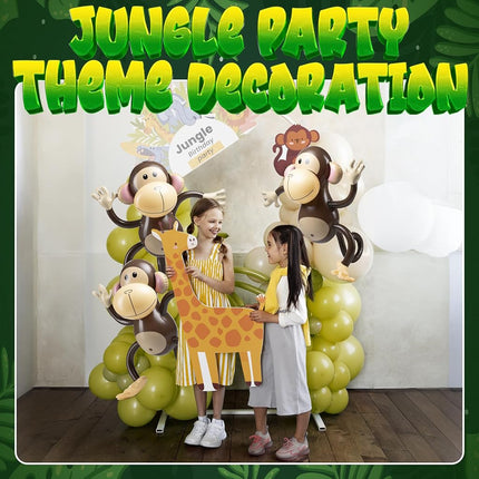 Large Inflatable Monkey (Pack of 3) 69 cm for Kids and Toddlers