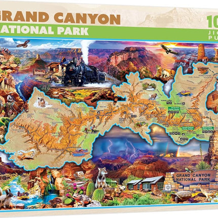 MasterPieces - 1000 Piece Jigsaw Puzzle, Grand Canyon National Park, Fun for Adults, Family, Kids 19.25"x26.75"