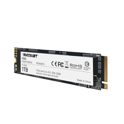 Patriot P300 M.2 PCIe Gen 3 x4 1TB Low-Power Consumption SSD - P300P1TBM28