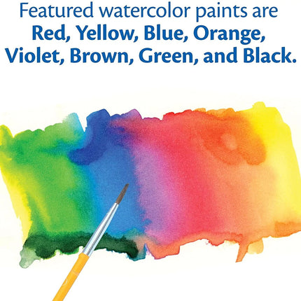 Crayola Washable Watercolor Paint Sets for Kids (12ct), Bulk Classroom Art Supplies for Preschool & Kindergarten, Classroom Learning Activities for Toddlers
