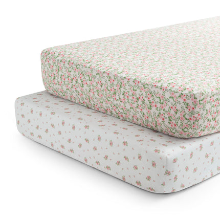 Delta Children Fitted Crib Sheets for Girls and Bo