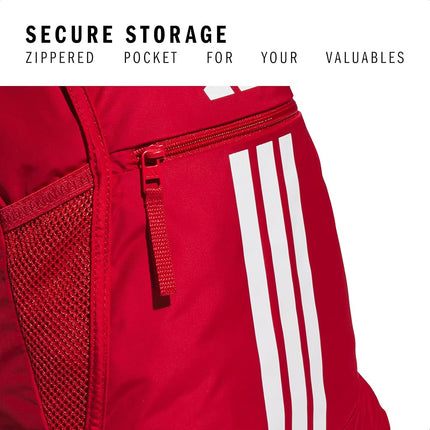 adidas Alliance Sackpack, Drawstring Backpack, Lightweight Small Gym Bag for Women and Men, Team Power Red 2, One Size, Alliance Sackpack – Drawstring Backpack Small Bag for Men and Women