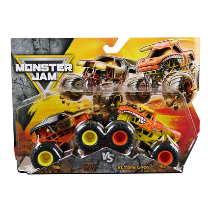 Monster Jam Official 1:64 Scale Diecast Truck 2-Pa