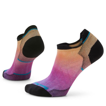 Smartwool Womens Run Zero Cushion Ombre Print Low 