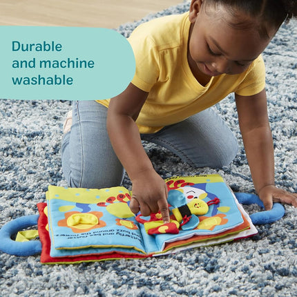 Melissa & Doug K'S Kids My First Activity Book 8-Page Soft Book for Babies & Toddlers