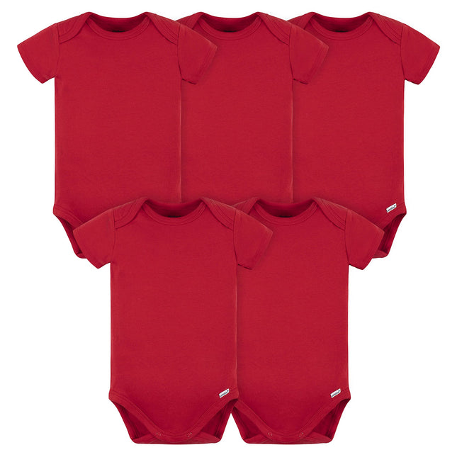 Gerber Unisex-Baby 5 Pack Onesies Multi-Packs Bund