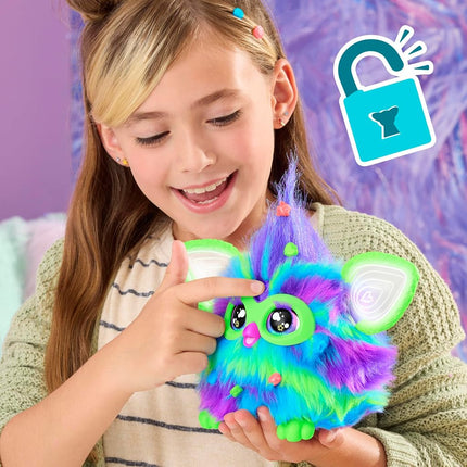 Furby Galaxy Glow in the Dark Interactive Plush Toy - English Version, Galaxie