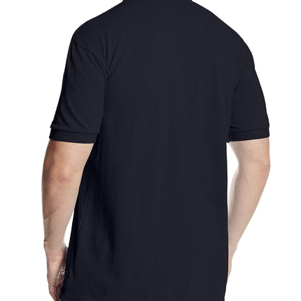 Dickies Men's Big Short-Sleeve Pique Polo Shirt, Dark Navy V1, 3XL
