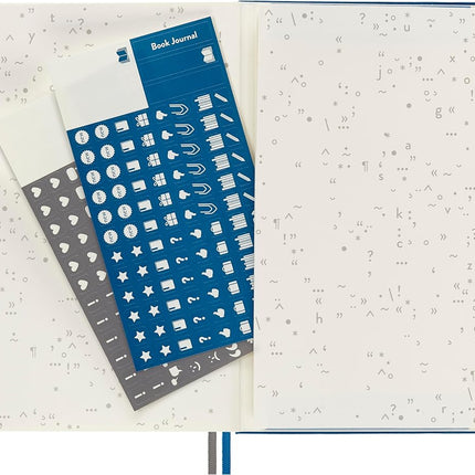Moleskine - Book Journal, Theme Notebook - Hardcover Notebook to Collect and Organise Your Books - Large Size 13 x 21 cm - 400 Pages