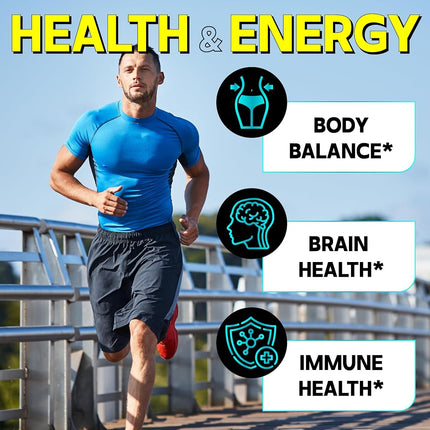 1000Mg Shilajit Capsules - 180 Counts - Shilajit Supplement - Contains Natural Fulvic, Humic Acid & 85 Others