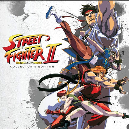 Street Fighter II The Animated Movie Blu Ray [Blu-
