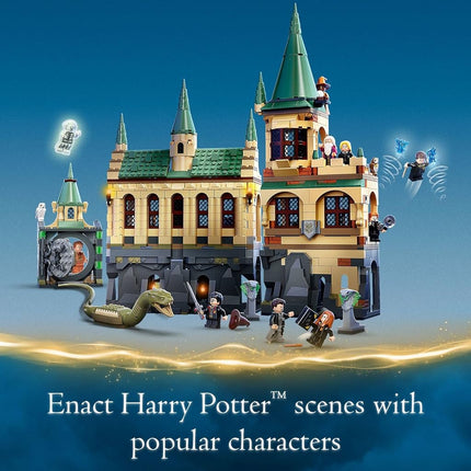 LEGO Harry Potter Hogwarts Chamber of Secrets 76389 Building Kit with The Chamber of Secrets and The Great Hall; New 2021 (1,176 Pieces)