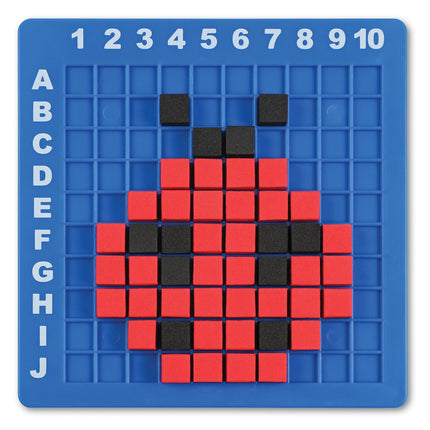 Learning Resources STEM Explorers Pixel Art Challenge, Ages 5+, STEM Toys for Kids, Coding Basics, STEAM Activities, Gifts for Kids