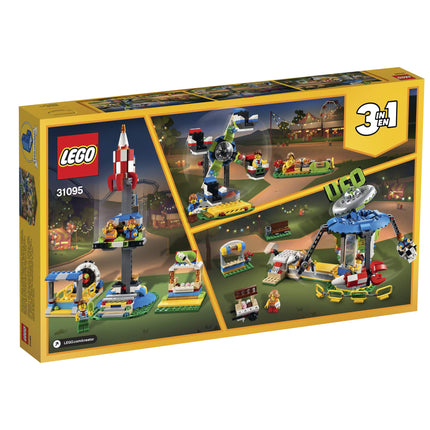 LEGO Creator 3-en-1 Le carrousel de la fête foraine 31095 Kit de construction, Nouveauté 2019 (595 Pièces)