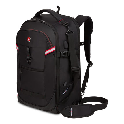 SwissGear Hybrid, Black, 21.5-Inch, Hybrid Travel 