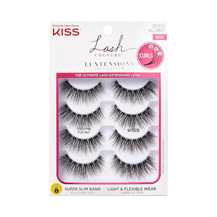 KISS Lash Couture Luxtension, False Eyelashes, 'Vo