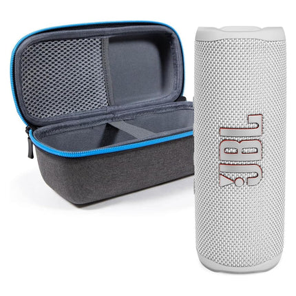 JBL Flip 6 (Green) + Bundle with divvi! Protective Hardshell Case (Black)