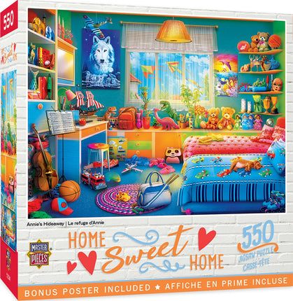 MasterPieces 550 Piece Jigsaw Puzzle for Adults, F