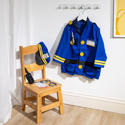 Melissa & Doug Police Officer Role Play Costume Set, Ages 3-6 yrs